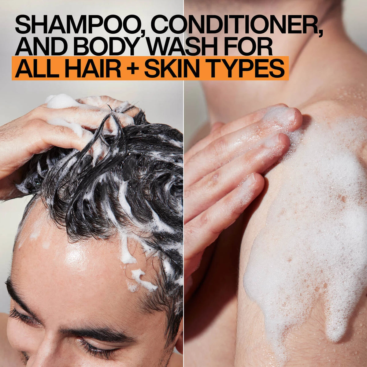 3-In-1 Shampoo, Conditioner And Body Wash - US 4653