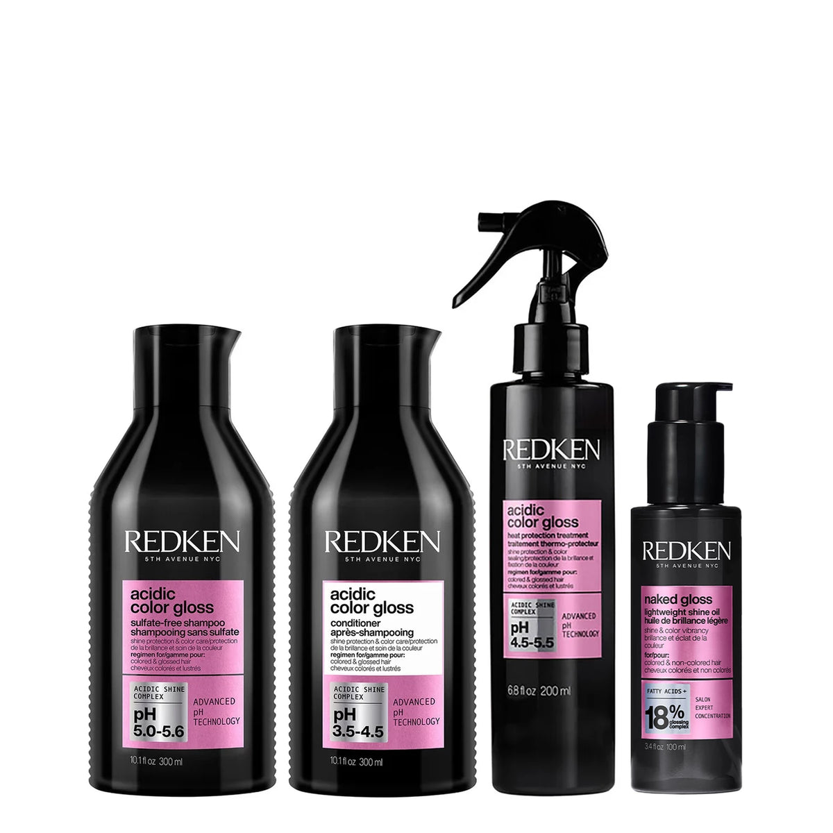 Acidic Color Gloss Shine Bundle - US 6172