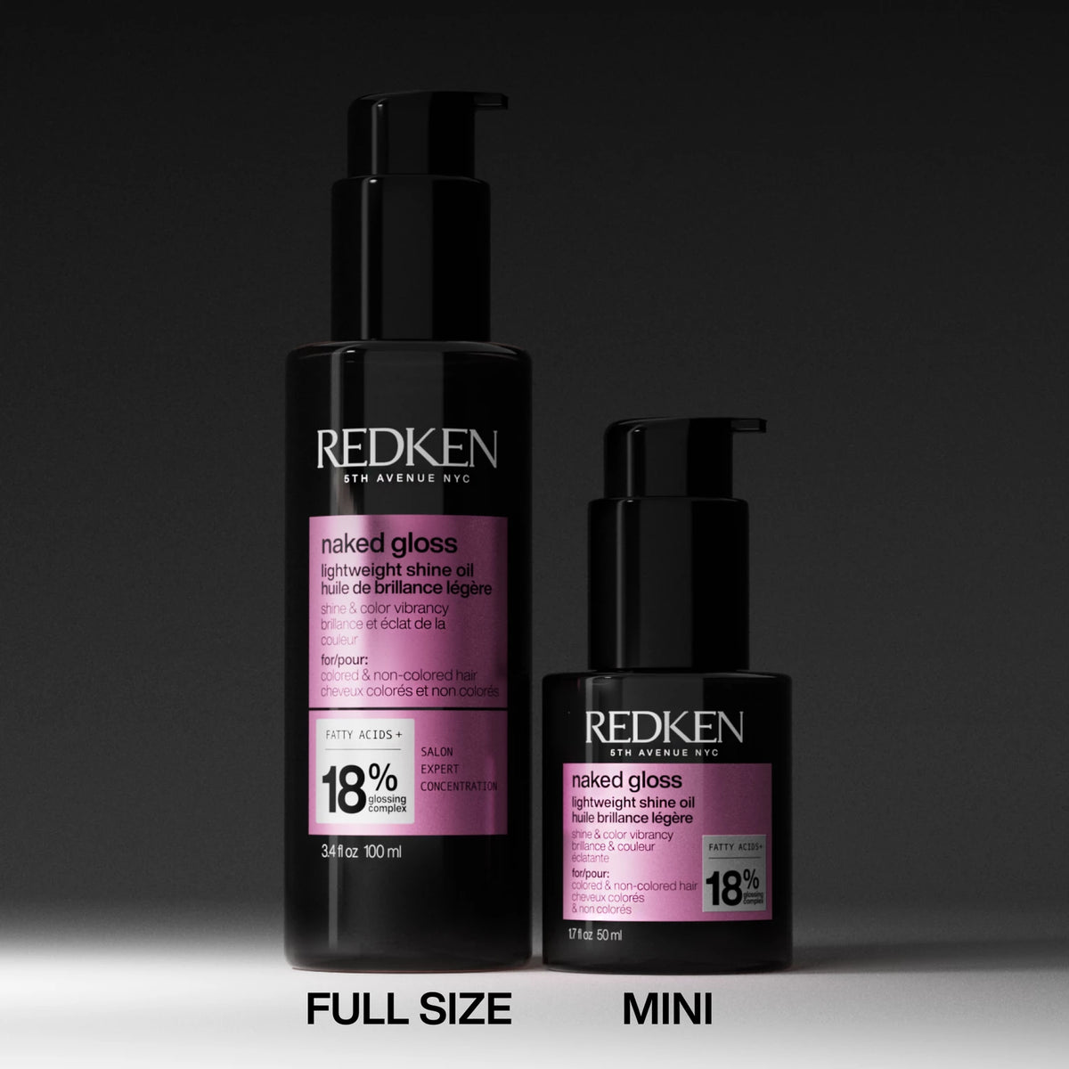 Naked Gloss Lightweight Shine Oil - US 2782