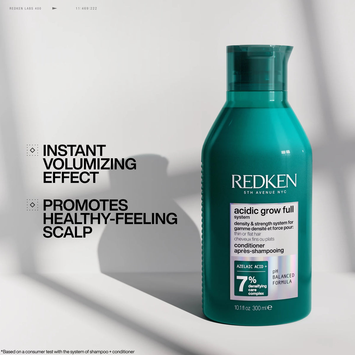 Acidic Grow Full System Densifying Conditioner - US 7483