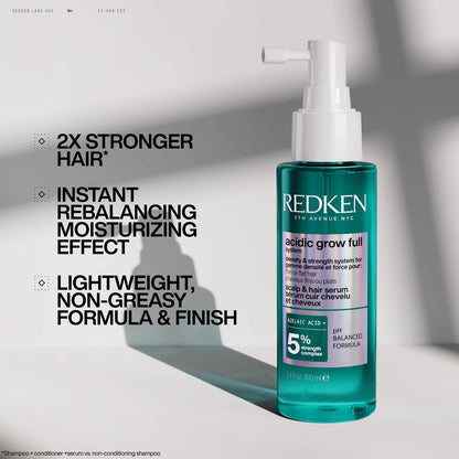 Acidic Grow Full System Scalp & Hair Serum - US 4609