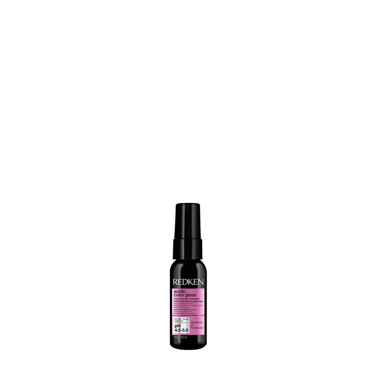 Acidic Color Gloss Heat Protection Leave-In Treatment - US 4897