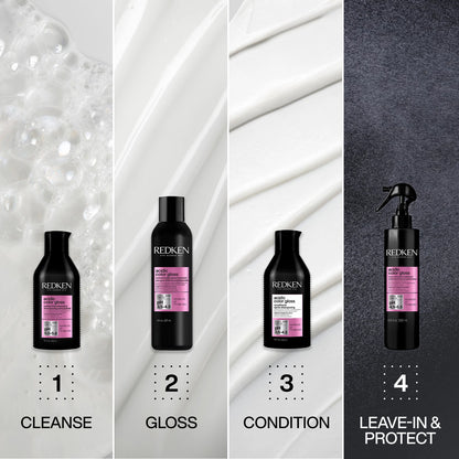 Acidic Color Gloss Heat Protection Leave-In Treatment - US 4897
