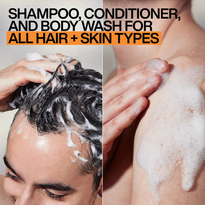 3-In-1 Shampoo, Conditioner And Body Wash - US 4653