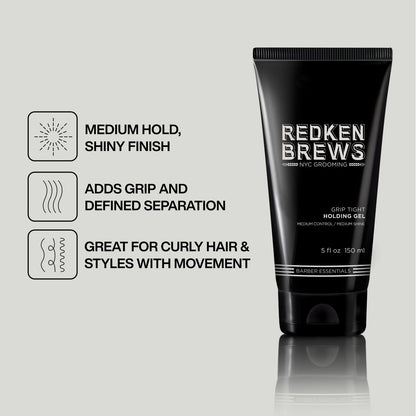 Men'S Wash & Style Set With Holding Gel - US 6828